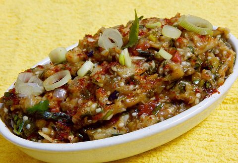 Representative photograph of baingan bharta