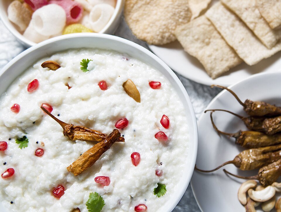 Representative photograph of curd rice