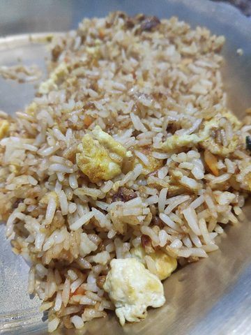 Representative photograph of egg fried rice