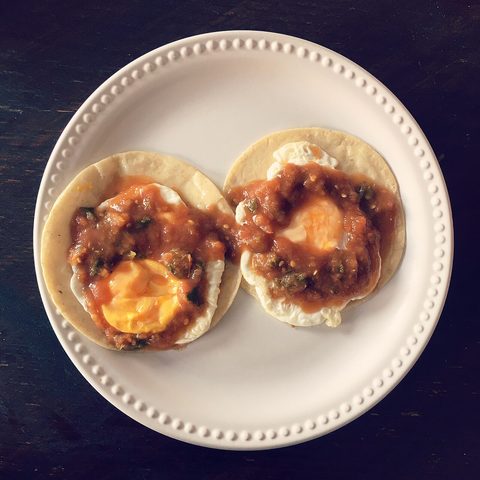 Representative photograph of Huevos Rancheros.
