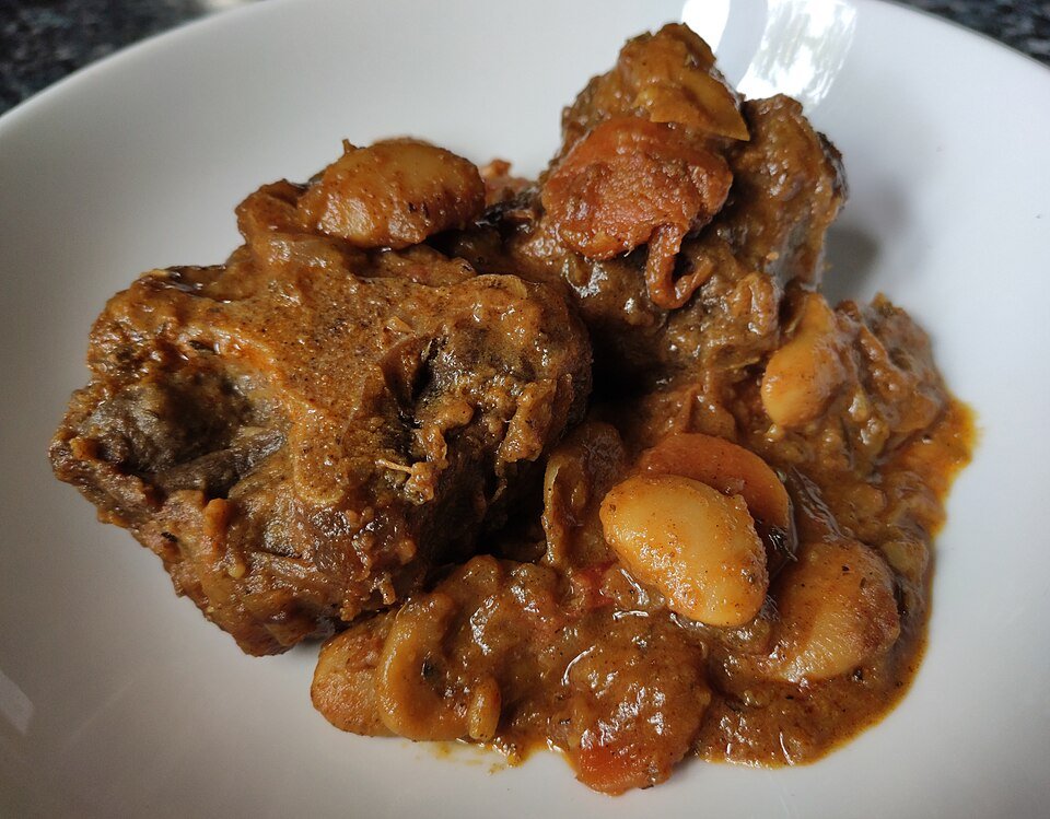 Representative photograph of Jamaican Oxtail Stew.
