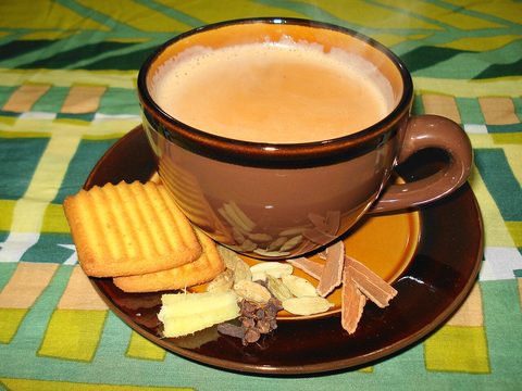 Representative photograph of masala chai