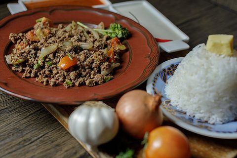 Representative photograph of mutton keema