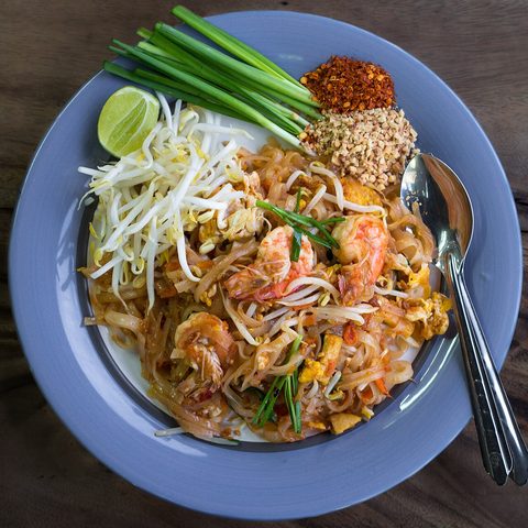 Representative photograph of pad thai