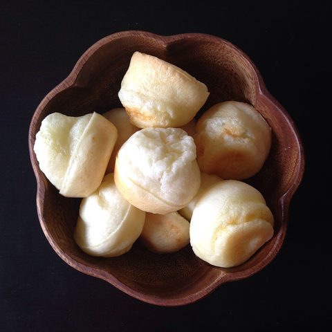 Representative photograph of Pao de Queijo.