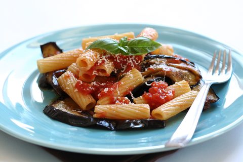 Representative photograph of Pasta alla Norma.