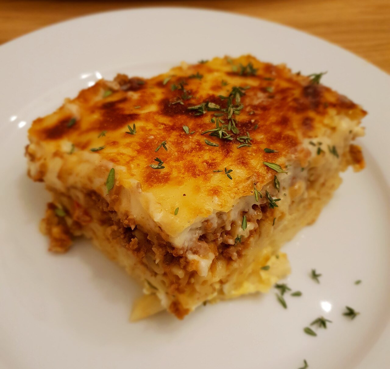 Representative photograph of Pastitsio.