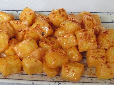 Representative photograph of patatas bravas