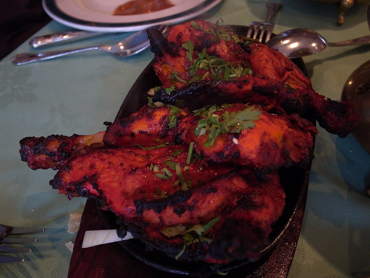 Representative photograph of tandoori chicken