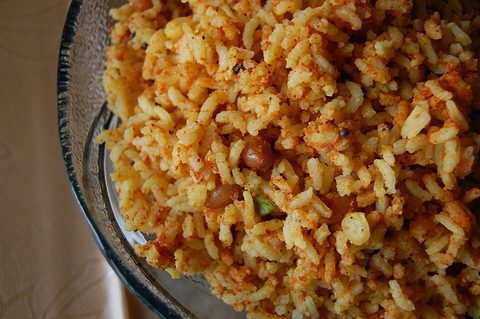 Representative photograph of tomato rice