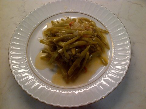 Representative photograph of Turkish Green Beans.